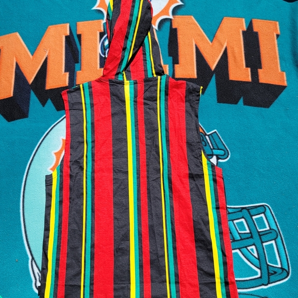 WXYZ Sleeveless Shirt Hoodie Large NWT - Picture 5 of 5